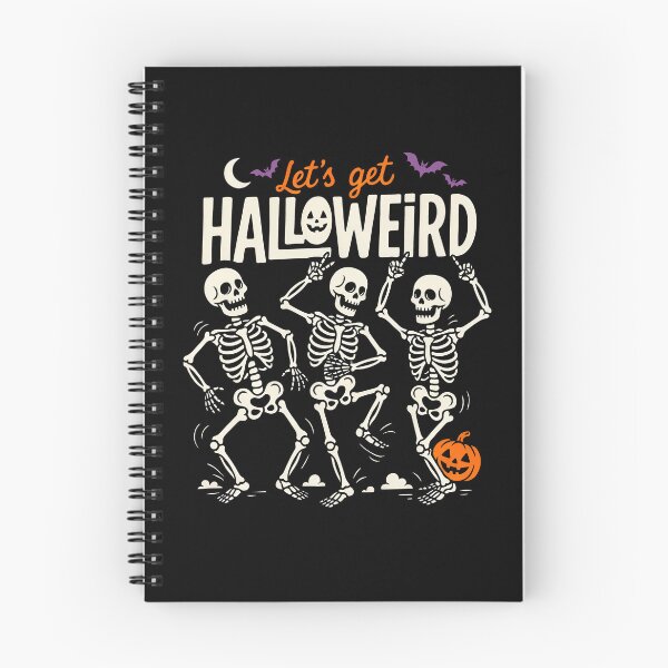 Item preview, Let's Get Halloweird Dancing Skeleton Halloween Gift designed and sold by Say It With Ink.