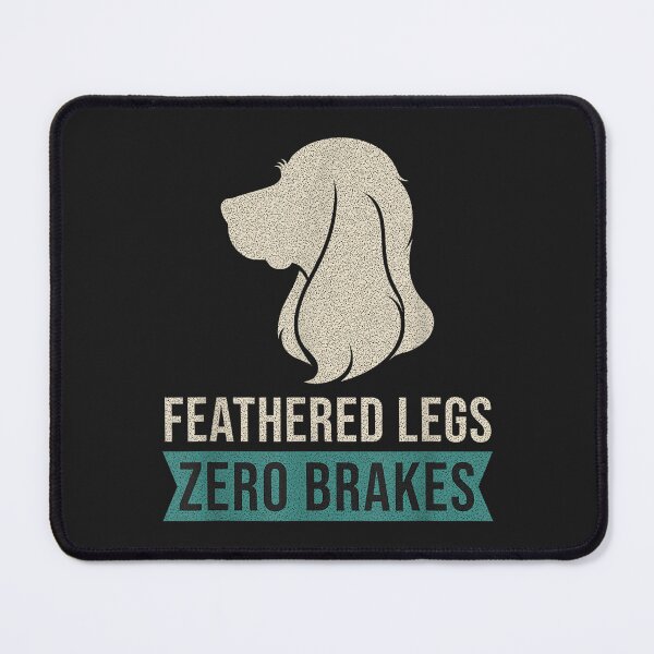 Item preview, Cocker Spaniel Feathered Legs Zero Brakes Dog Mom Dad Silhouette designed and sold by abig-eiyana.