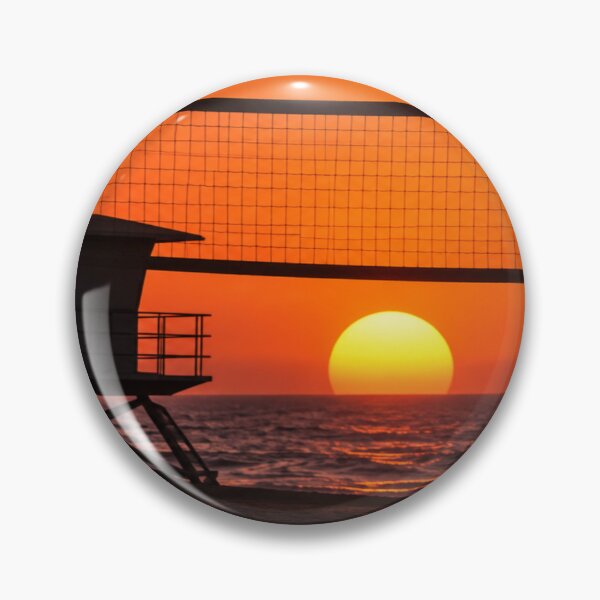 Item preview, Sunset Beyond the Volleyball Net designed and sold by Kimberly Palmer.