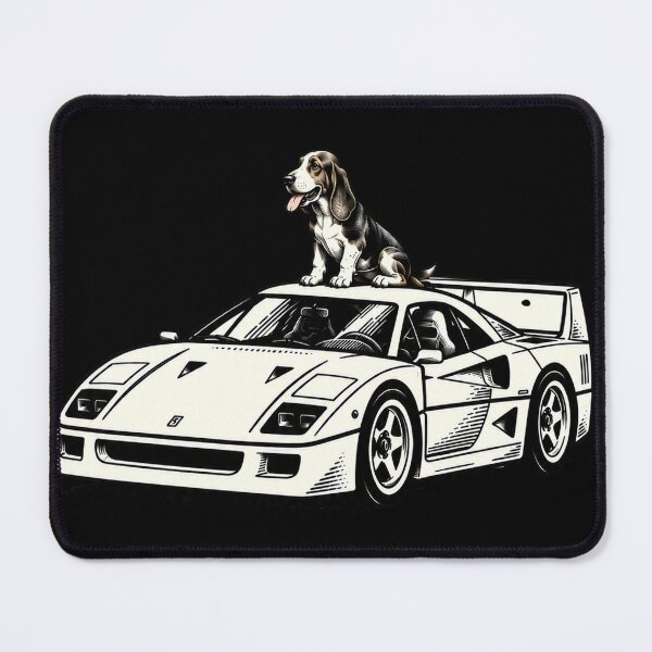 Item preview, dog on the car designed and sold by ADUO .
