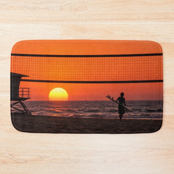 Item preview, Sunset Beyond the Volleyball Net designed and sold by Kimberly Palmer.