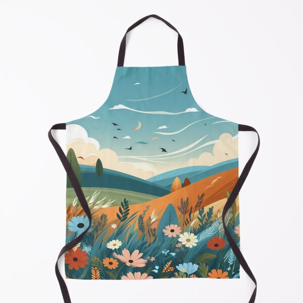 Item preview, Where The Wildflowers Meet The Mountains Gustav Klimt Flower Garden Nature Painting Landscape Scenery Digital Illustration designed and sold by Matt_Smith.