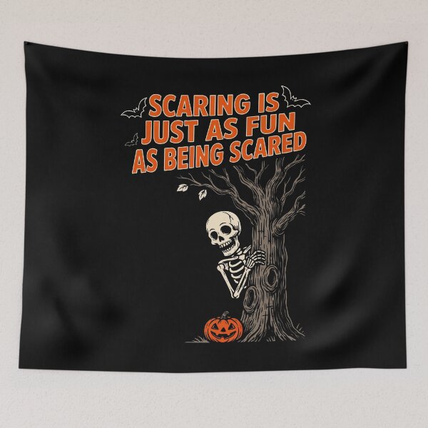 Item preview, Scaring Is Just As Fun As Being Scared Halloween Gift designed and sold by Say It With Ink.