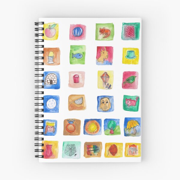 Item preview, Alphabet Watercolours designed and sold by Katy Fryd.