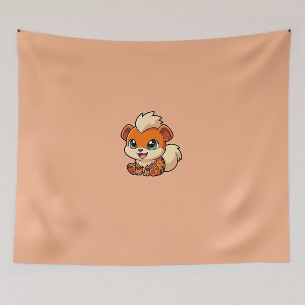 Aperçu de l'œuvre Bébé Growlithe créée et vendue par JablesCreates.