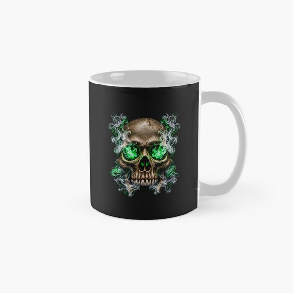 Item preview, Dark Skull Emerald Inferno designed and sold by Just Maria Tees.