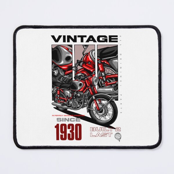 Item preview, Vintage Motorcycle Bikers Motorbike Birthday 1930 designed and sold by JRRTs.