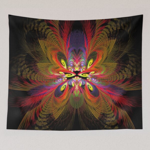 Item preview, Wings of the Phoenix Fractal designed and sold by bloorose.