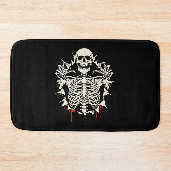 Item preview, Skeleton Ripping Out Ribcage Chest Halloween Gift designed and sold by Say It With Ink.