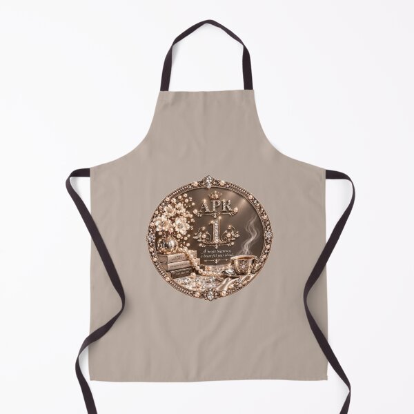Item preview, April 1 Luxury Coffee Pearl Birthday Design designed and sold by LunaMoments.