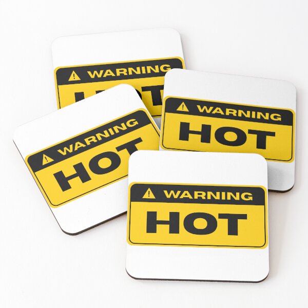 Item preview, WARNING HOT  designed and sold by Johns-Cave.