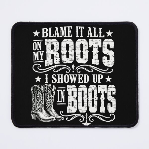 Item preview, Cowboy Boots Humorous Western Quote for Rustic Style designed and sold by anapldv.