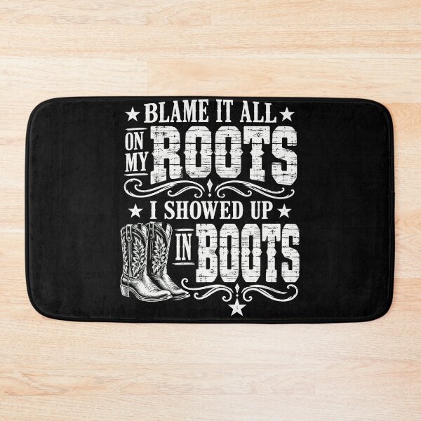 Item preview, Cowboy Boots Humorous Western Quote for Rustic Style designed and sold by anapldv.