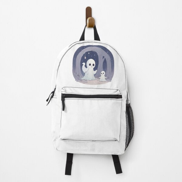 Item preview, Cute Little Ghosts in Spooky Woods Illustration designed and sold by BSL-STORE.