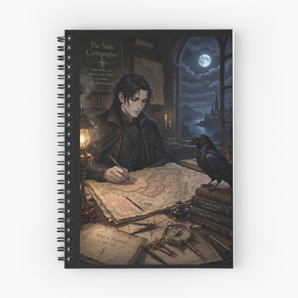Item preview, The Sable Cartographer designed and sold by Studio77-Gothic.