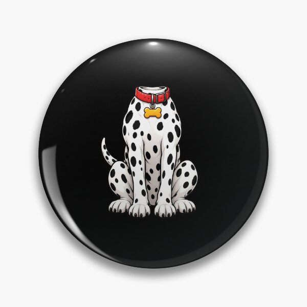 Item preview, Dalmatian Puppy with Bone Charm Cute Polka Dot Dog Art designed and sold by anapldv.