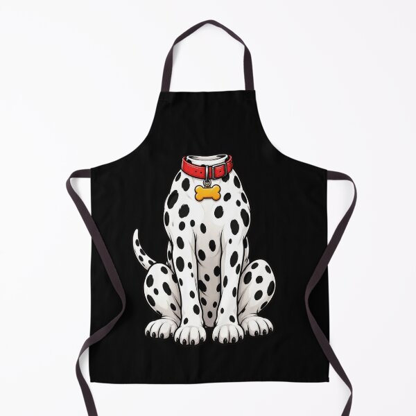 Item preview, Dalmatian Puppy with Bone Charm Cute Polka Dot Dog Art designed and sold by anapldv.