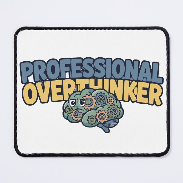 Item preview, Professional Overthinker Shirt - Funny Sarcastic Tee designed and sold by KERK Art and Design.