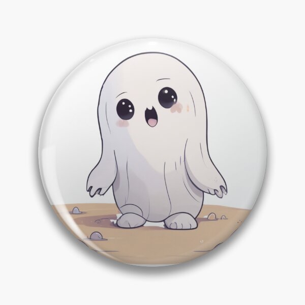 Item preview, Cute Pastel Ghost Kawaii Halloween Sticker designed and sold by BSL-STORE.