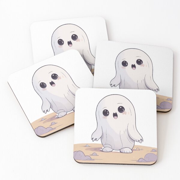 Item preview, Cute Pastel Ghost Kawaii Halloween Sticker designed and sold by BSL-STORE.