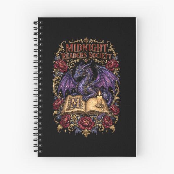 Item preview, Midnight Readers Society Dark Fantasy Book Lover Gift  designed and sold by Artycom.