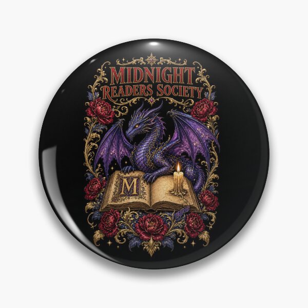 Item preview, Midnight Readers Society Dark Fantasy Book Lover Gift  designed and sold by Artycom.