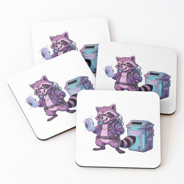 Item preview, Retro 90s Anime Raccoon Trash Goblin Vaporwave Vibe designed and sold by Arc2020.