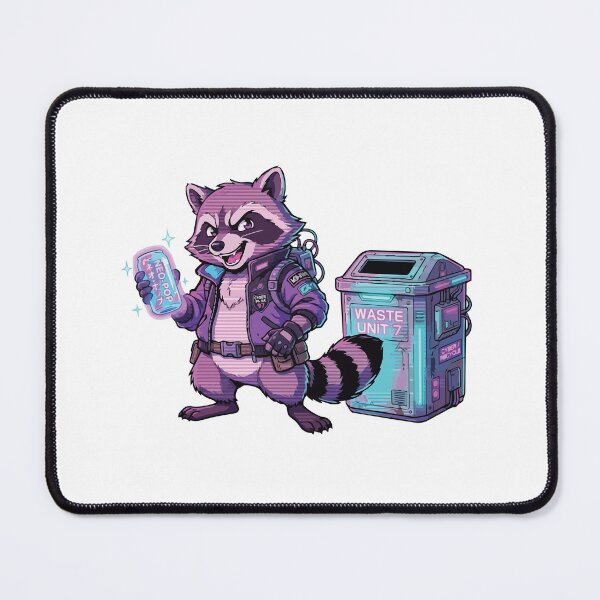 Item preview, Retro 90s Anime Raccoon Trash Goblin Vaporwave Vibe designed and sold by Arc2020.