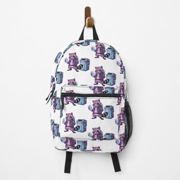 Item preview, Retro 90s Anime Raccoon Trash Goblin Vaporwave Vibe designed and sold by Arc2020.