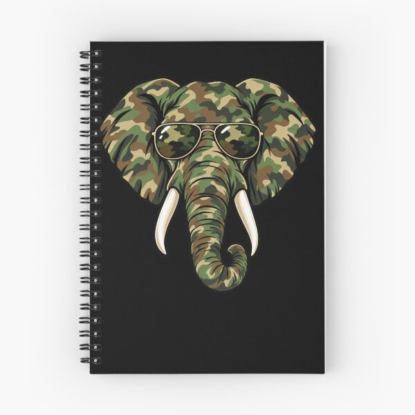 Item preview, Camouflage Elephant Aviator Sunglasses Military Hunter Wildlife designed and sold by drawwiika+44.