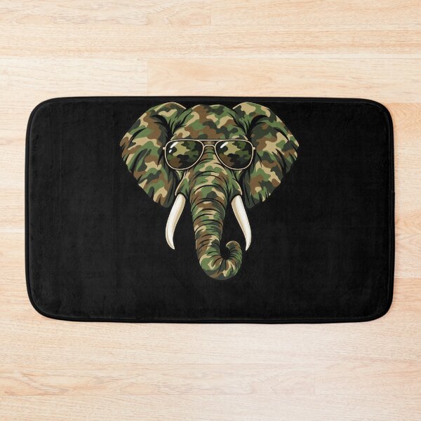 Item preview, Camouflage Elephant Aviator Sunglasses Military Hunter Wildlife designed and sold by drawwiika+44.