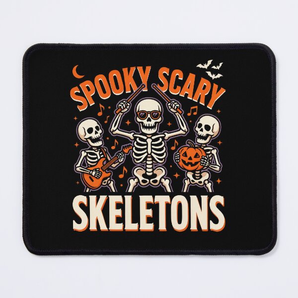 Item preview, Spooky Scary Skeletons Band Halloween Gift designed and sold by Say It With Ink.