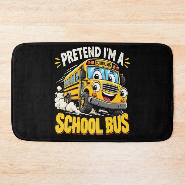 Item preview, school bus Cartoon School Bus with Happy Face designed and sold by anapldv.