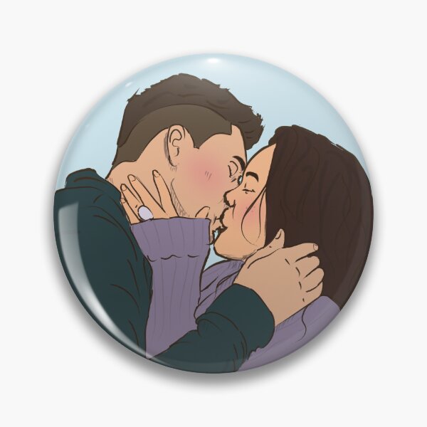 Item preview, Chenford 4x22 kiss cartoon | The Rookie designed and sold by gottaloveseries.
