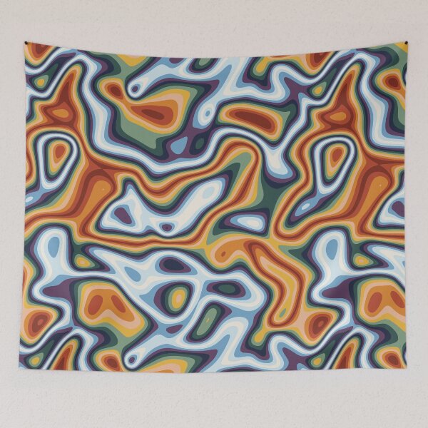 Item preview, Sandstone Swirl - Marbled Liquid Pattern designed and sold by Shiri Mor Arts.