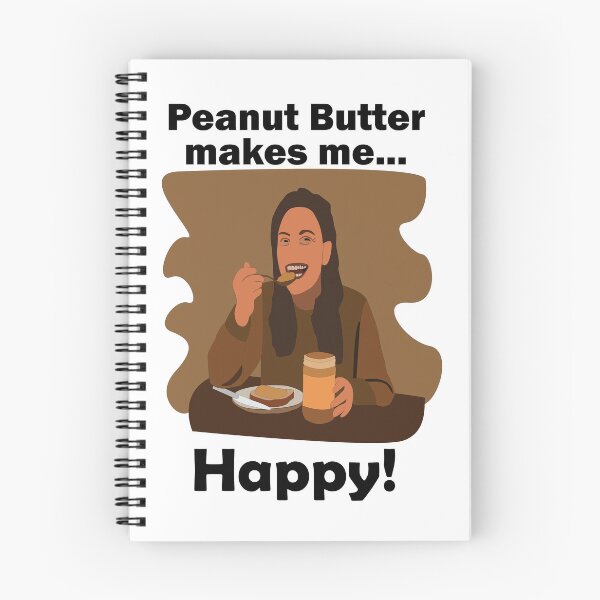 Item preview, Peanut Butter Makes Me Happy designed and sold by Nisha Prabhu.