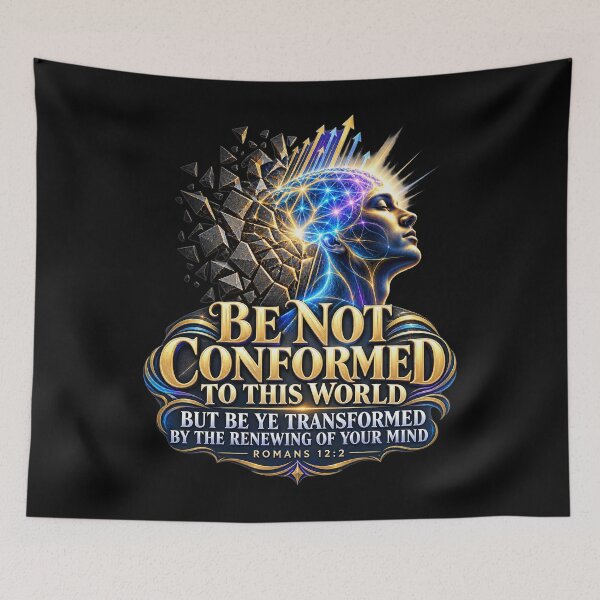 Item preview, Be Ye Transformed — Romans 12:2 designed and sold by ChristianLife.