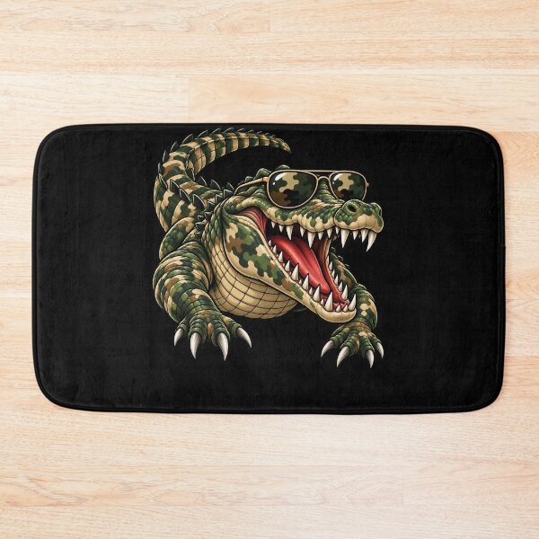 Item preview, Camouflage Sunglasses Alligator Crocodile Reptile designed and sold by drawwiika+44.