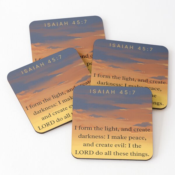 Item preview, Isaiah 45:7 designed and sold by Undonemadenew.