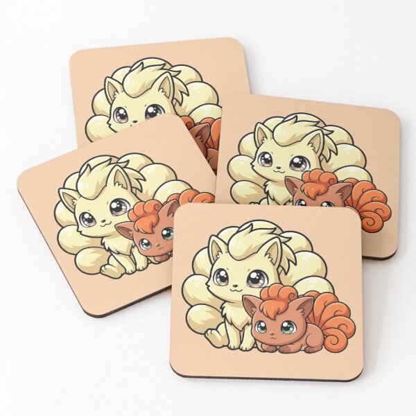 Item preview, Baby Vulpix and Ninetales designed and sold by JablesCreates.