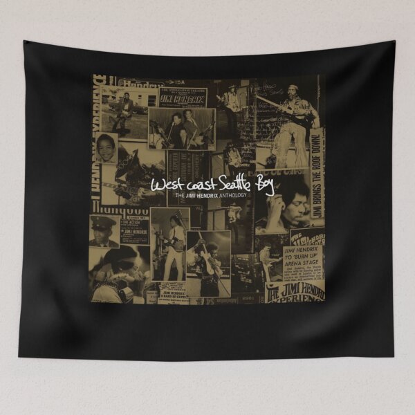 Item preview, Jímí Héndrix West Coast Seattle Boy The Jimi Anthology Album Cover  designed and sold by jorgenesmith.