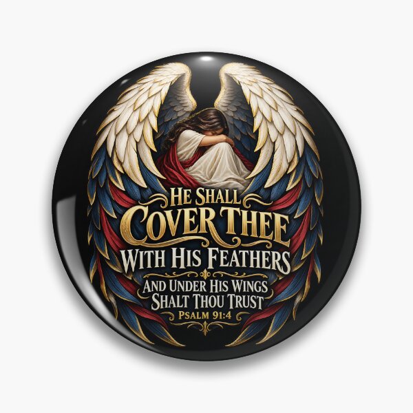 Item preview, Under His Wings — Psalm 91:4 designed and sold by ChristianLife.
