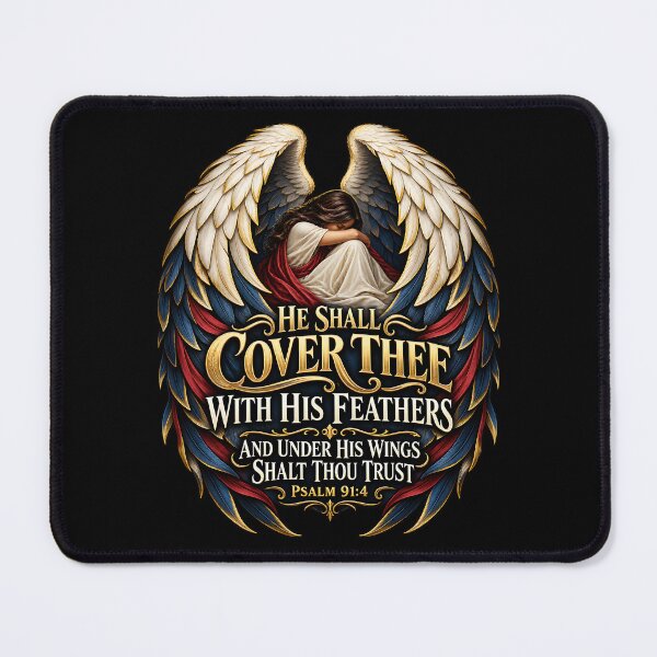 Item preview, Under His Wings — Psalm 91:4 designed and sold by ChristianLife.