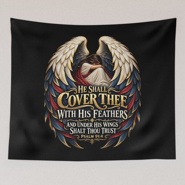 Item preview, Under His Wings — Psalm 91:4 designed and sold by ChristianLife.