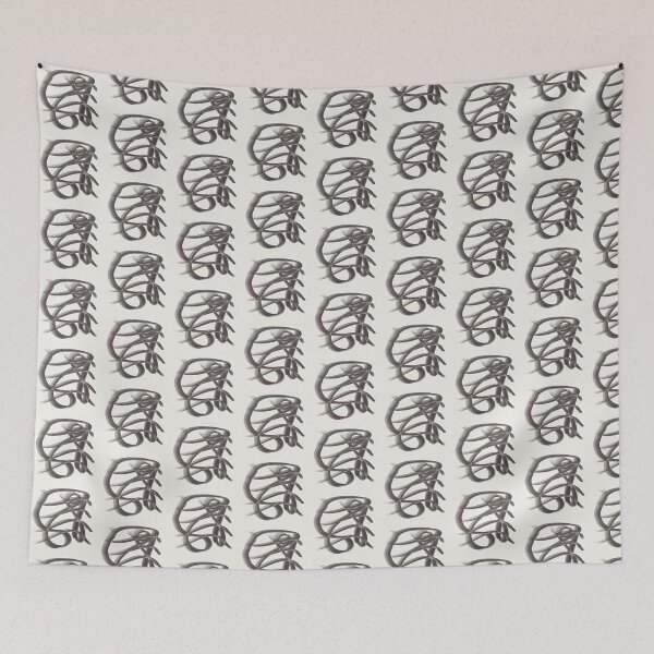 Item preview, Abstract Line Art Swirl - Minimalist Fluid Organic Pattern designed and sold by CaramelCo.