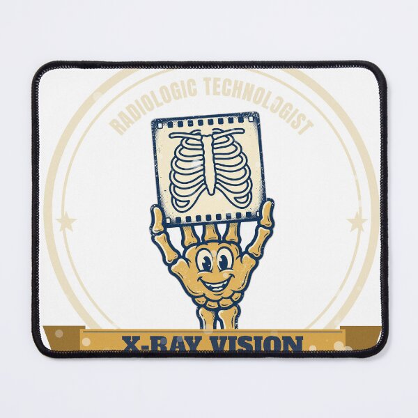 Item preview, X-Ray Vision - Funny Radiologic Technologist Vintage Badge designed and sold by Dlvznbm.