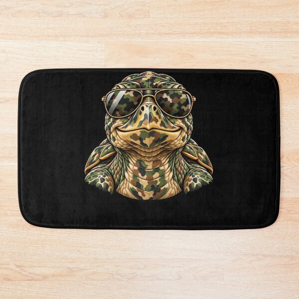 Item preview, Camouflage Turtle Sunglasses Military Veteran designed and sold by drawwiika+44.