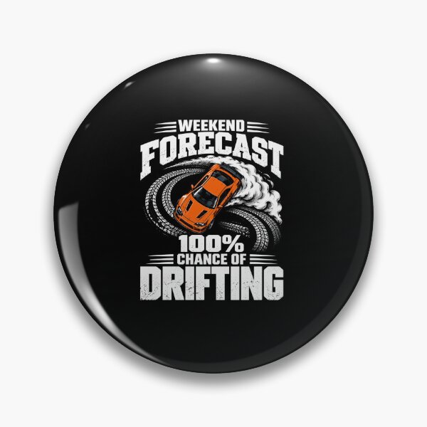 Item preview, drifting burnout racer with weekend forecast graphic designed and sold by anapldv.