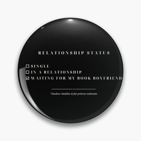 Item preview, Relationship Status — Funny Book Boyfriend Checkbox Design (Cream) designed and sold by WellReadThreadz.