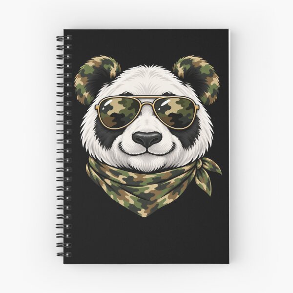 Item preview, Camo Panda Bear Wildlife Lover designed and sold by drawwiika+44.